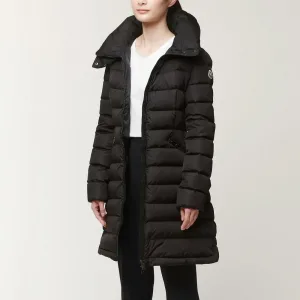 MONCLER FLAMMETTE モンクレール フラメッテ ダウンジャケット コート ミディアムレングス レディース ダウンジャケット