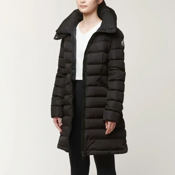 MONCLER FLAMMETTE モンクレール フラメッテ ダウンジャケット コート ミディアムレングス レディース ダウンジャケット