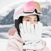 スキー スノーボード グローブ 防風 保温 暖かい 防水 グローブ 秋冬 アウトドア グローブ ナイロン グローブ (5)